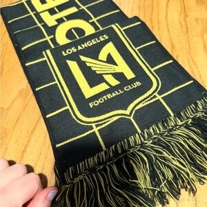 LA Football Club Scarf Black and Yellow